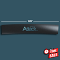 Art of Attack Windshield Banner - Matte Black