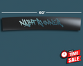 Night Runner Windshield Banner - Matte Black